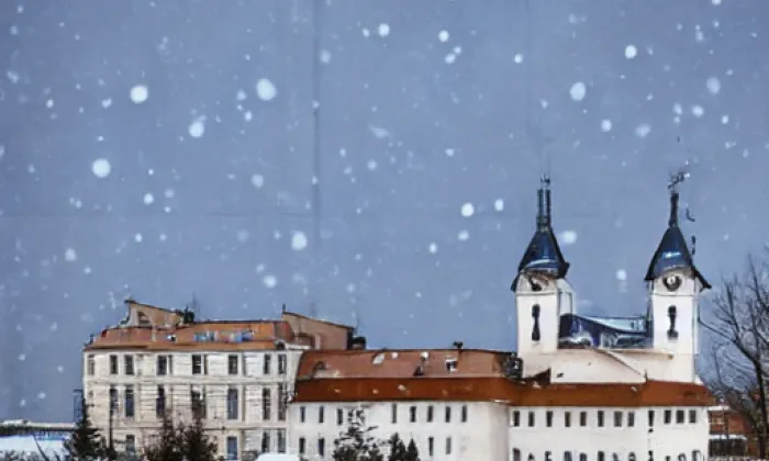 Strahovský klášter – winter