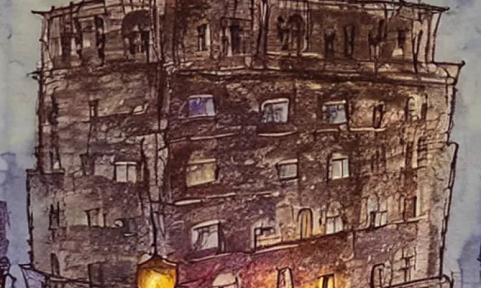 Světelský oltář – noc