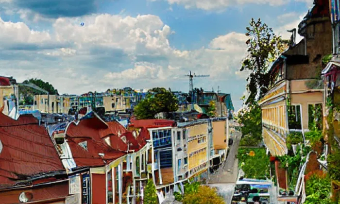 Svatováclavská vinice – noc