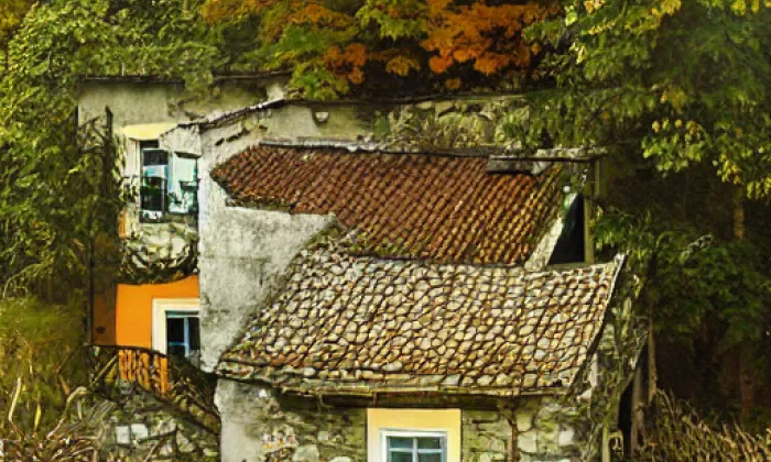 Sviňomazský hrádek – autumn