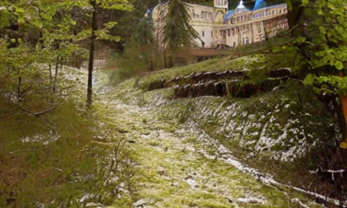 Sviňomazský hrádek – winter