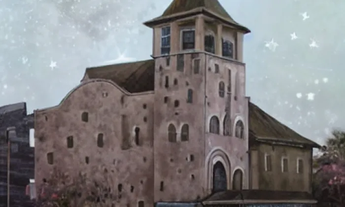 Synagoga v Žamberku – noc