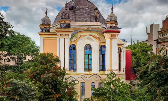 Synagoga v Novém Strašecí – summer
