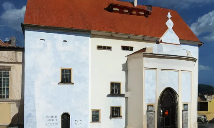 Synagoga v Rousínově – autumn
