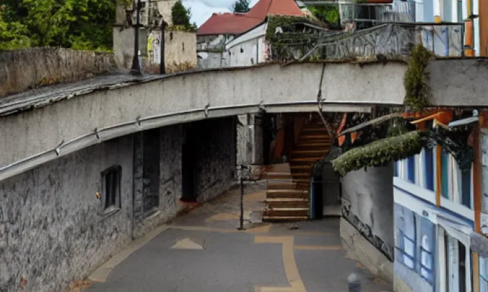 Těšnovský tunel – autumn