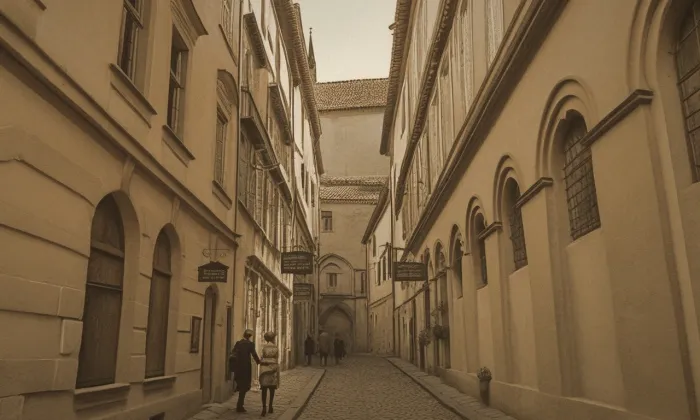 Týnská ulička – historical