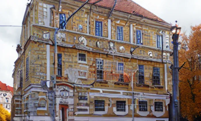 Trauttmannsdorfský palác na Hradčanech – autumn