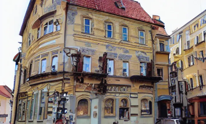 Trauttmannsdorfský palác na Hradčanech – summer