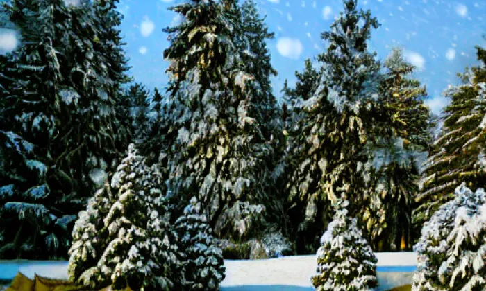 Tyršovy sady (Horka-Domky) – zima