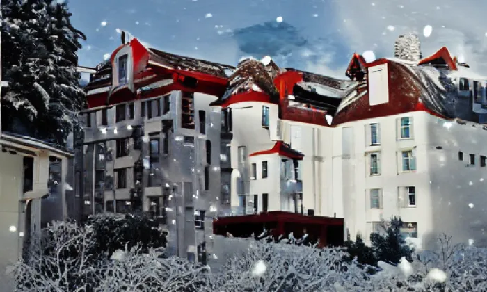 U Sovových mlýnů – winter