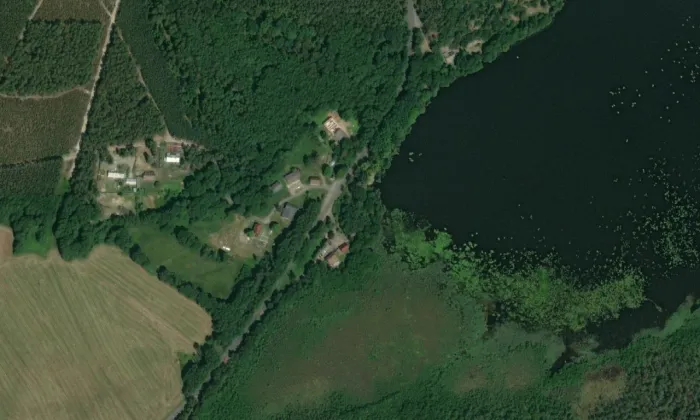 Usedlost čp. 280 – letecký pohled