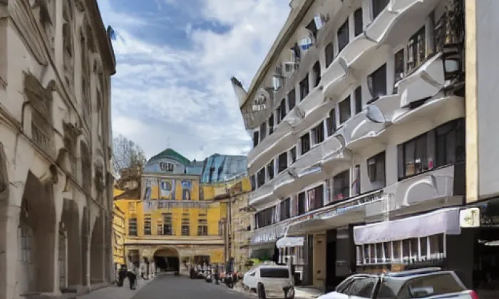 V Jirchářích (Staré Brno) – léto