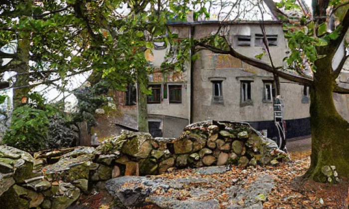 Vítkův hrádek – noc
