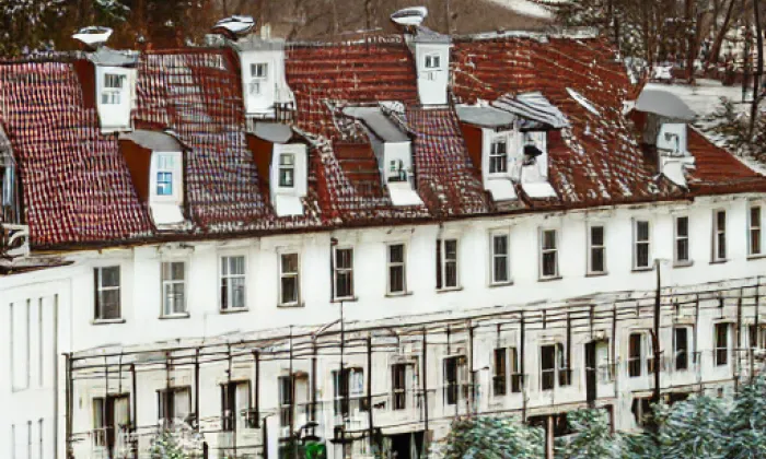 Valdštejnský palác v Praze – winter
