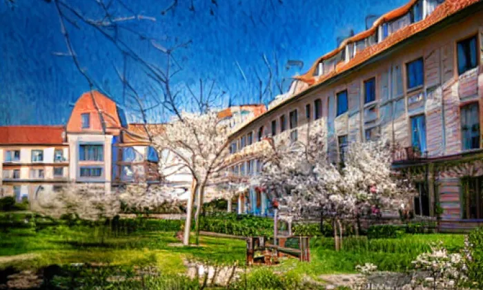 Valdštejnská zahrada – spring