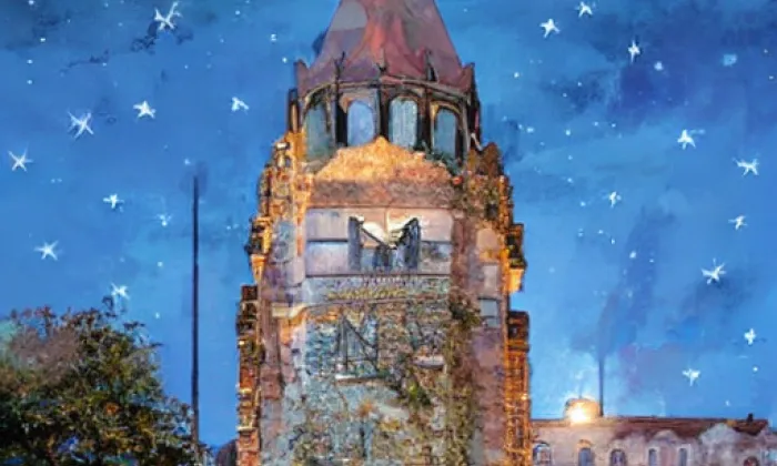 Valdická brána – noc