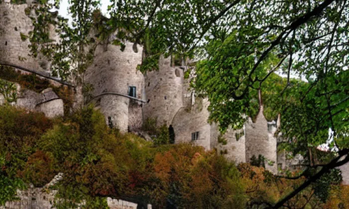 Velešín – akvarel