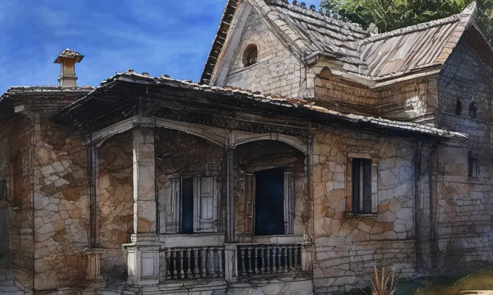 Vila Adolfa Suesse – akvarel