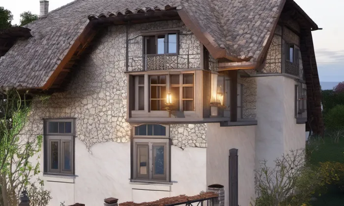 Vila Emausy – noc
