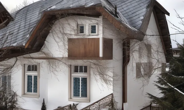 Vila Emausy – winter