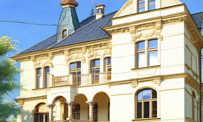 Vila Franze Bognera – spring
