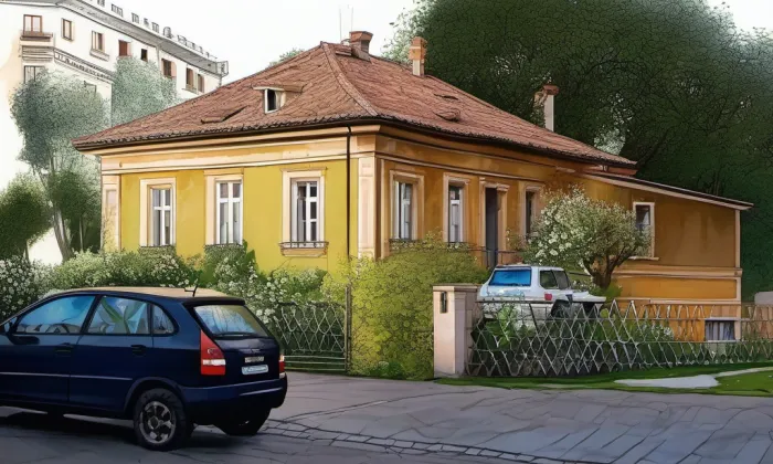 Vila Jitřenka – spring