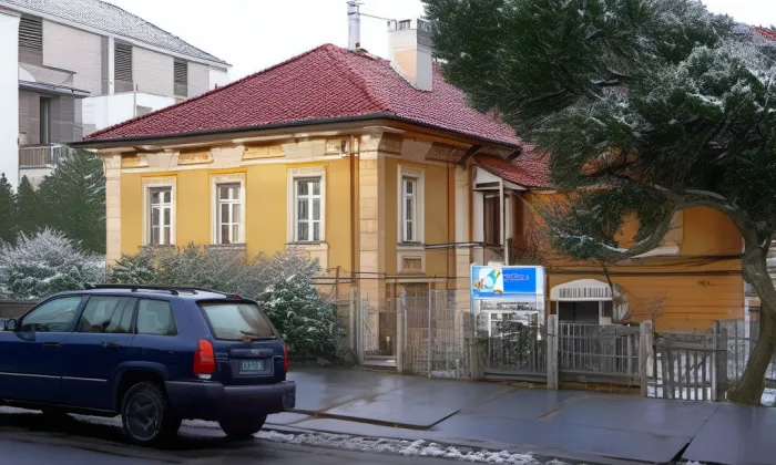 Vila Jitřenka – winter