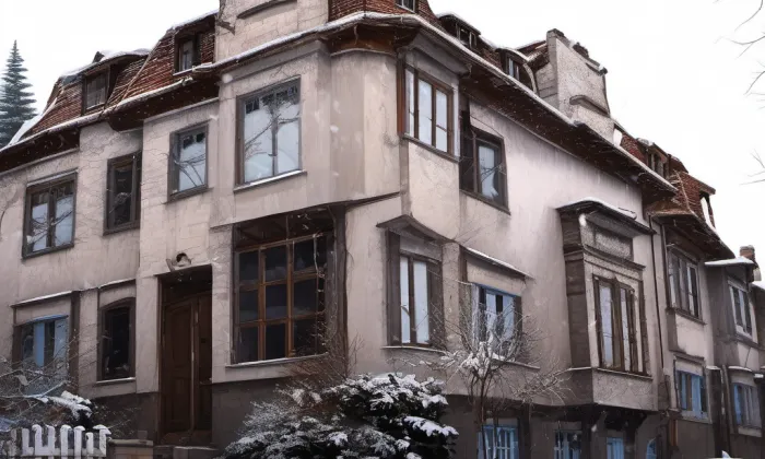 Vila Mickiewiczova 3 – winter
