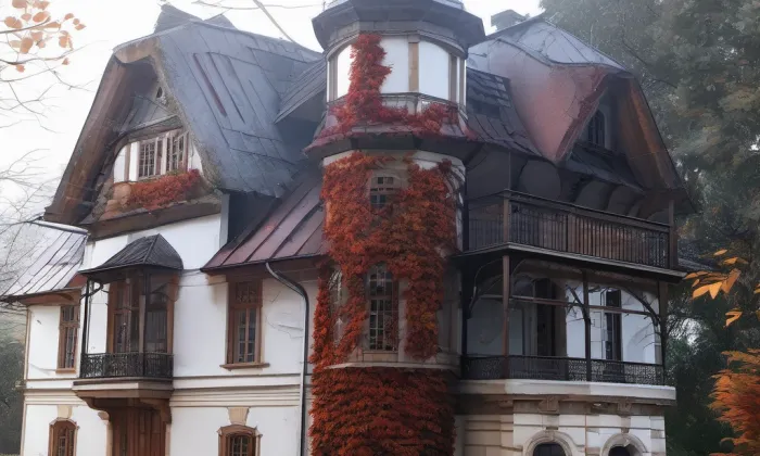 Vila na samotě Karlov – autumn