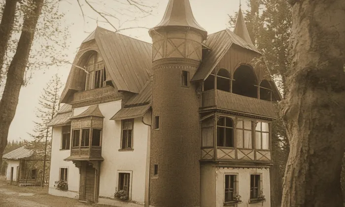 Vila na samotě Karlov – historical