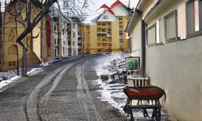Viničná – winter