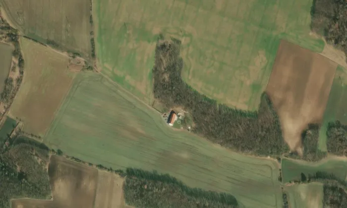 Vladimírov – letecký pohled