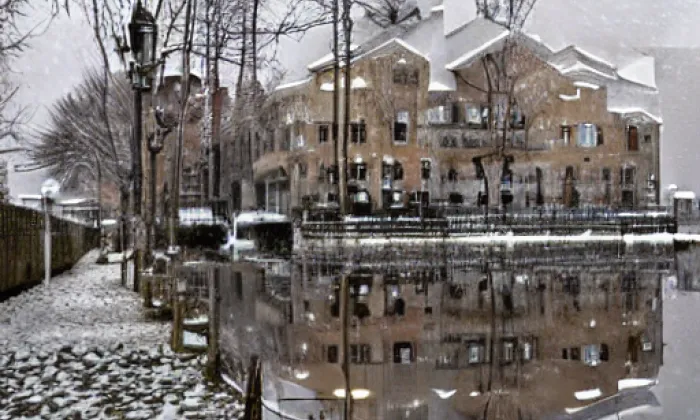 vodní hrad Švihov – winter