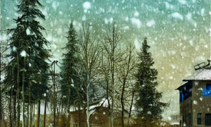 Vojáčkovy sady – winter