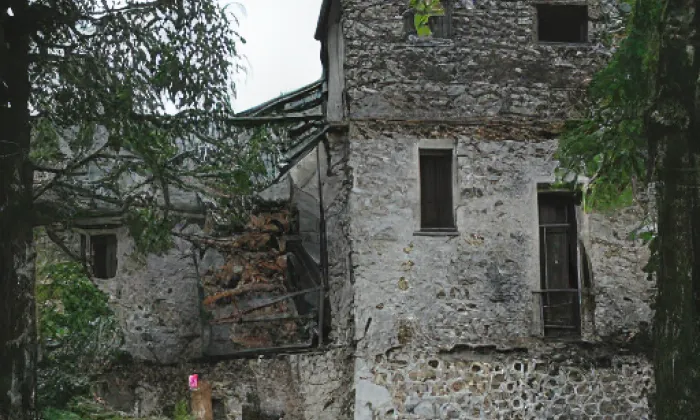 Volfštejn – akvarel