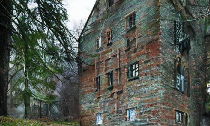Volfštejn – zima