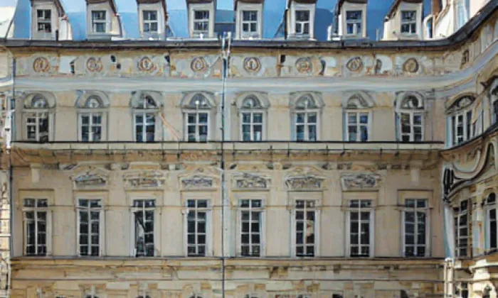Vratislavský palác – winter
