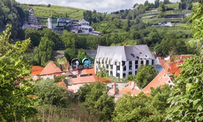 Vyšebrodský klášter – noc