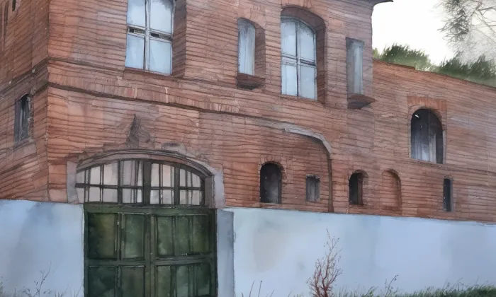 Vzorový rodinný dům Karfík – akvarel