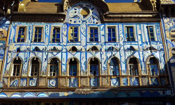 Wimmerův palác – iluminace