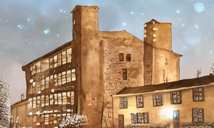 Winternitzovy mlýny – noc