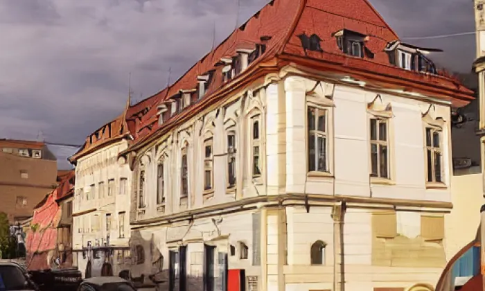 Zábrdovický klášter – noc