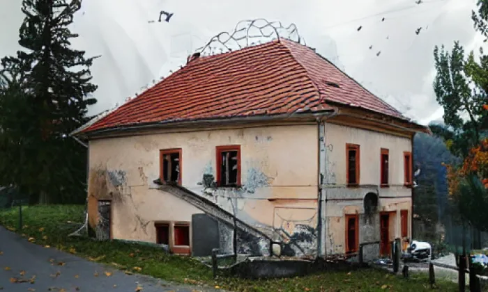 Zámeček Dolní Tošanovice – autumn