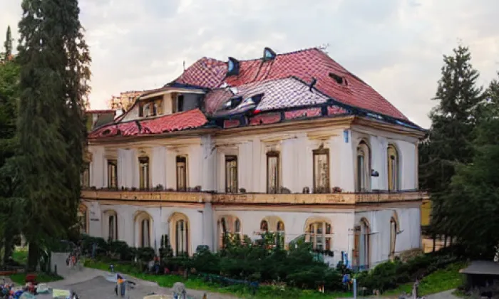 Zámeček Dolní Tošanovice – summer
