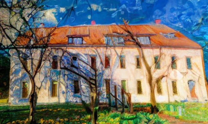 zámeček Měšice – spring