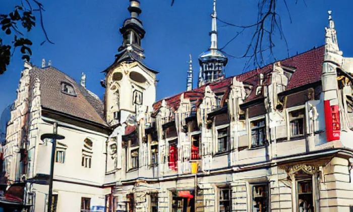 Zámeček Na Křížku – noc