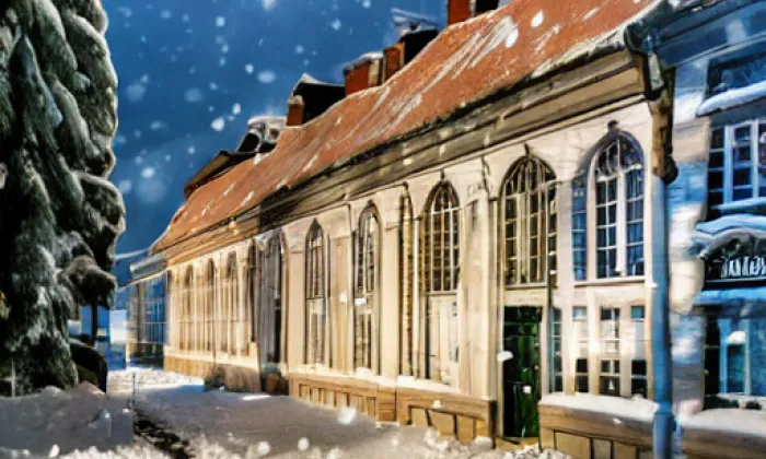 Zámecká jízdárna Český Krumlov – winter