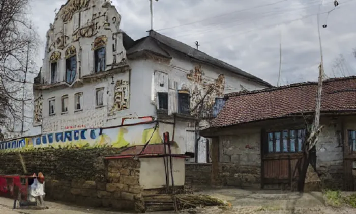zámecká jízdárna v Hluboké nad Vltavou – jaro