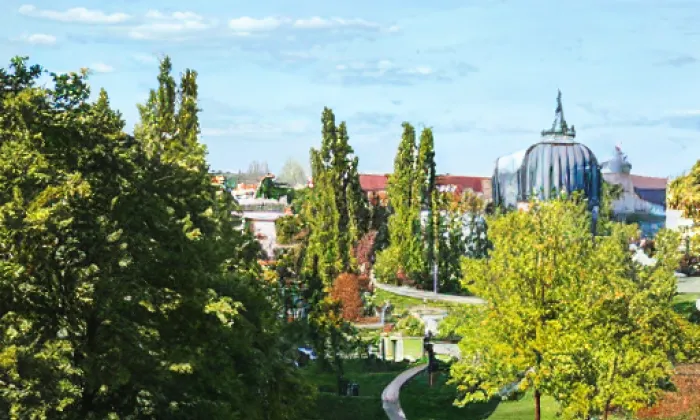 Zámecký park (Studénka) – podzim