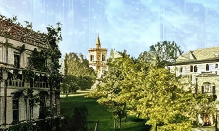 Zámecký park (Studénka) – noc